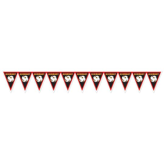 11" x 6.5ft. Germany Soccer Pennant Banner